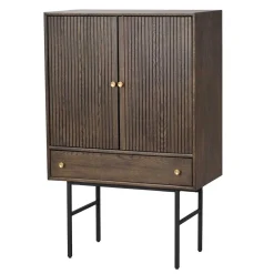 Wohnen Esszimmerschränke*79x125x42 cm Retro Schrank mit Bodenfreiheit - Cuzliav