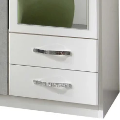 Wohnen Jugendzimmerschränke*91x199x58 cm Schlafzimmerschrank in Weiß - Hotti