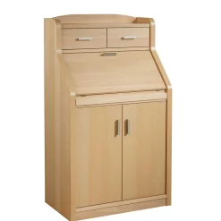 Wohnen Esszimmerschränke*67x120x44 cm Schranksekretär in Buche Natur - Tablona