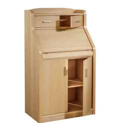 Wohnen Esszimmerschränke*67x120x44 cm Schranksekretär in Buche Natur - Tablona