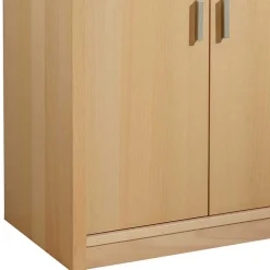 Wohnen Esszimmerschränke*67x120x44 cm Schranksekretär in Buche Natur - Tablona