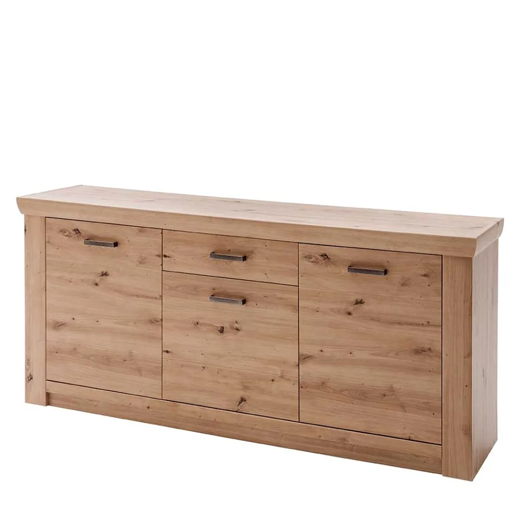 Wohnen 183x84x45 cm Sideboard in Dekor Eiche - Wykina