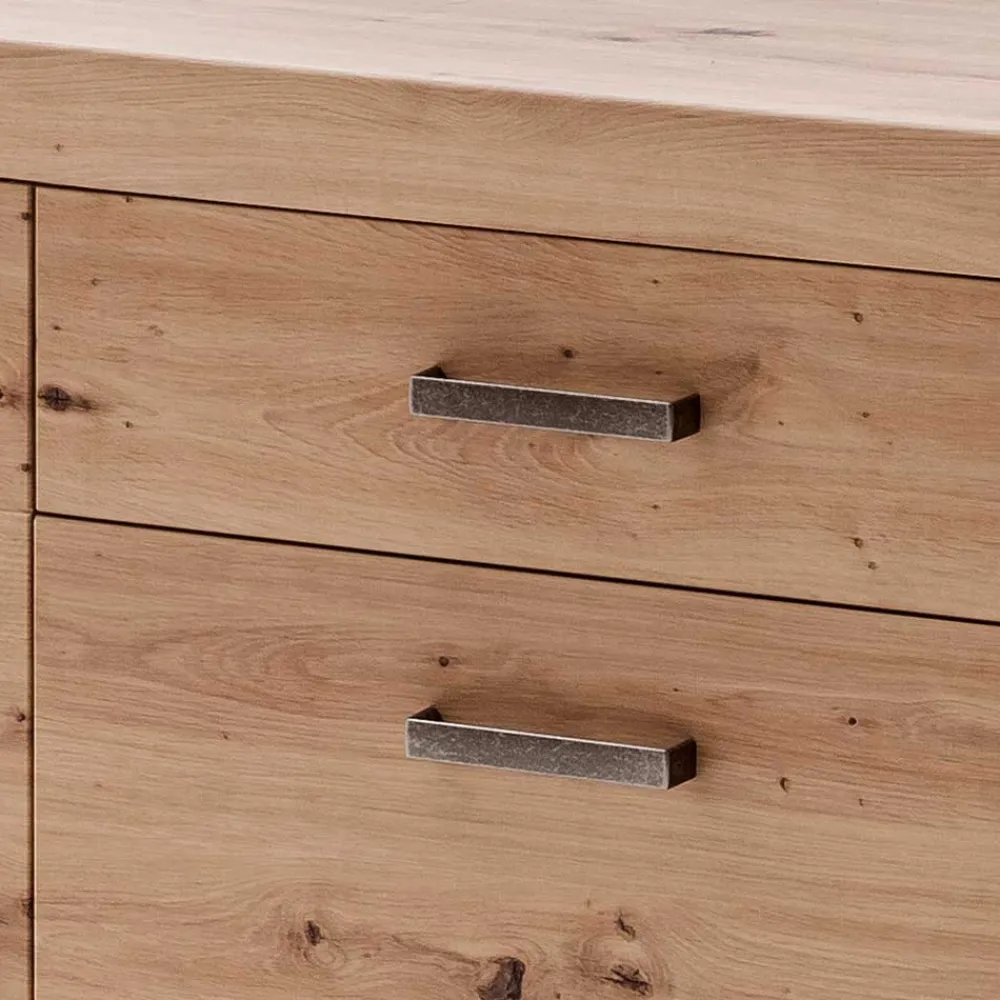 Wohnen 183x84x45 cm Sideboard in Dekor Eiche - Wykina