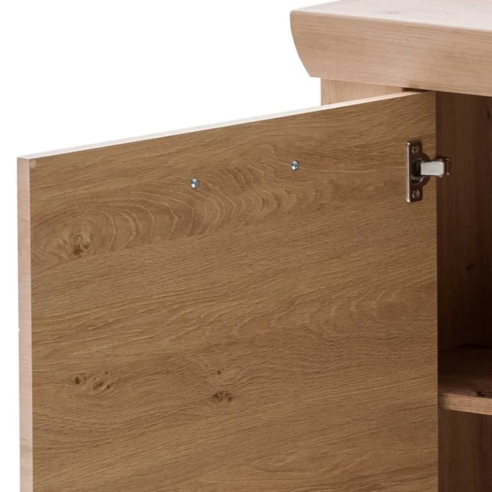 Wohnen 183x84x45 cm Sideboard in Dekor Eiche - Wykina