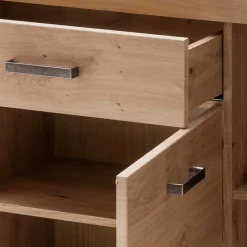 Wohnen 183x84x45 cm Sideboard in Dekor Eiche - Wykina