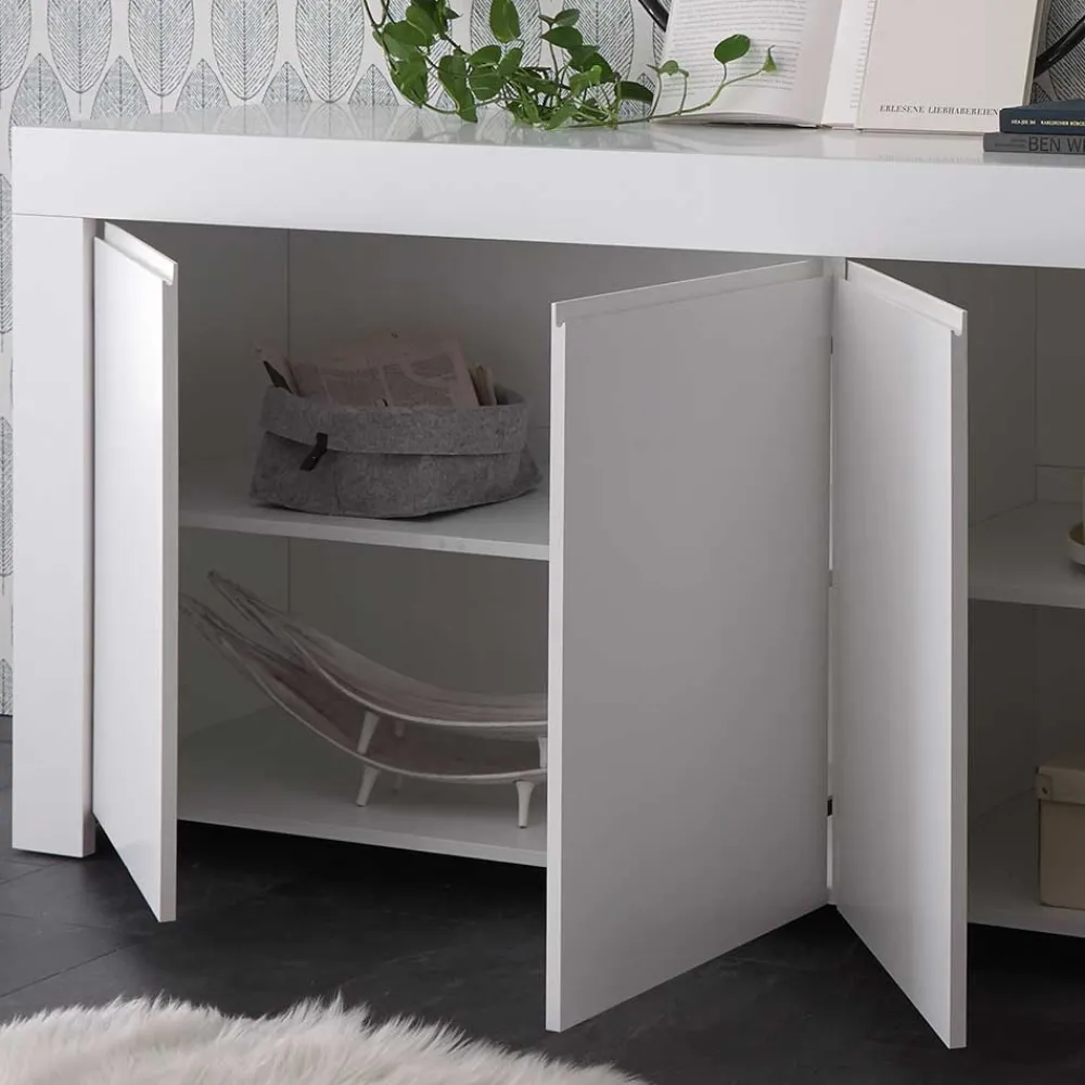 Wohnen 210x81x42 cm Sideboard mit Wangengestell - Mikes