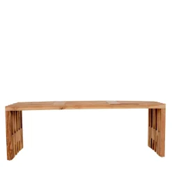 Wohnen 140x45x35 cm Teakholz Bank geölt - Fire