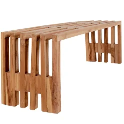 Wohnen 140x45x35 cm Teakholz Bank geölt - Fire