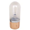 Wohnen Lampen & Leuchten*14x33x14 cm Tischlampe mit Glas Glocke - Ciudada