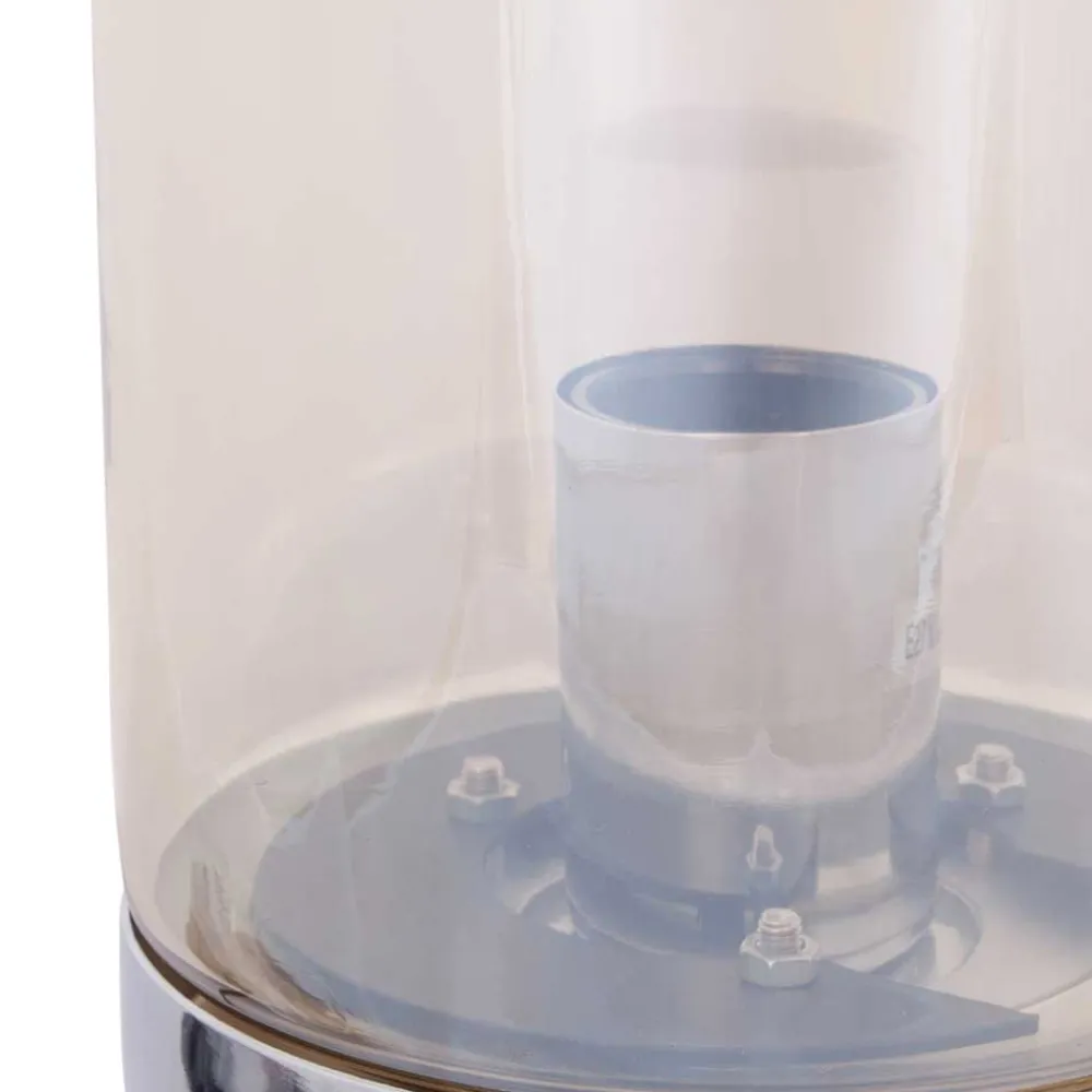 Wohnen Lampen & Leuchten*14x33x14 cm Tischlampe mit Glas Glocke - Ciudada