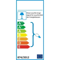 Wohnen Lampen & Leuchten*14x33x14 cm Tischlampe mit Glas Glocke - Ciudada