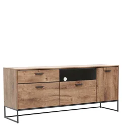Wohnen Loft Möbel|Industrial Möbel*175x75x48 cm Wohnzimmer Sideboard in Holzoptik - Xindus