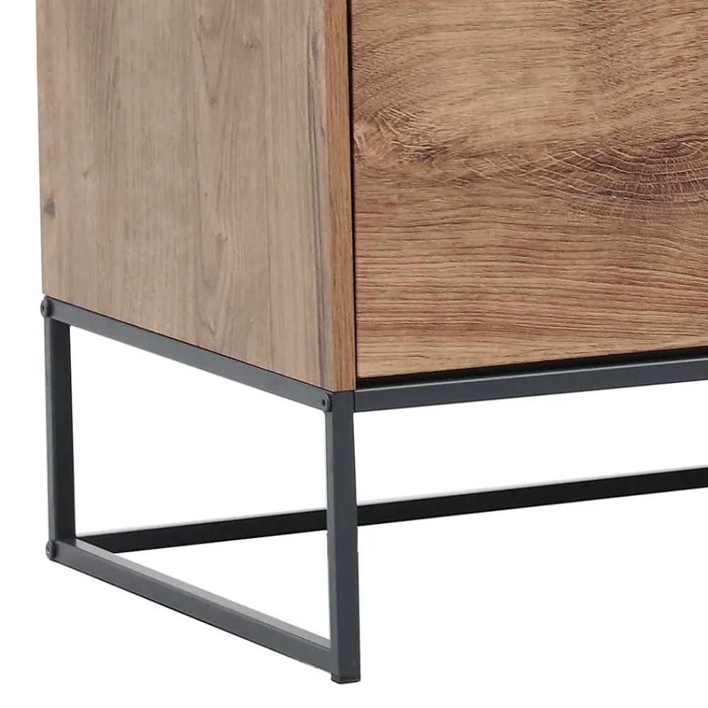 Wohnen Loft Möbel|Industrial Möbel*175x75x48 cm Wohnzimmer Sideboard in Holzoptik - Xindus