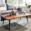 Wohnen 110x40x60 Couchtisch aus Sheesham Massivholz - Placer