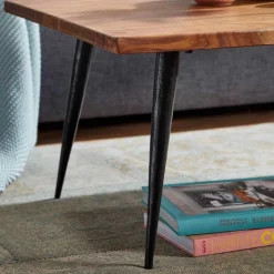 Wohnen 110x40x60 Couchtisch aus Sheesham Massivholz - Placer