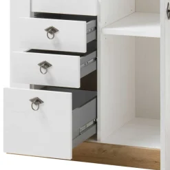 Wohnen 102x139x44 Country Highboard zweifarbig - Diatara