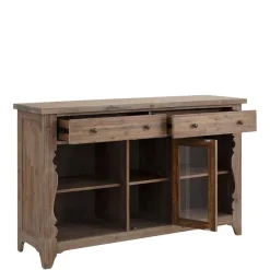 Wohnen 156x99x48 Design Anrichte im Vintage Look - Veier