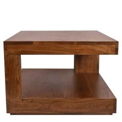 Wohnen Naturholzmöbel|Tische*90x40x60 Design Couchtisch aus massivem Holz - Macherie