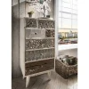 Wohnen 55x105x40 Design Hochkommode mit sieben Schubladen - Moonshine