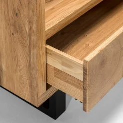 Wohnen Esszimmerregale|Regale*90x160x45 Design Regal aus Asteiche - Ventida