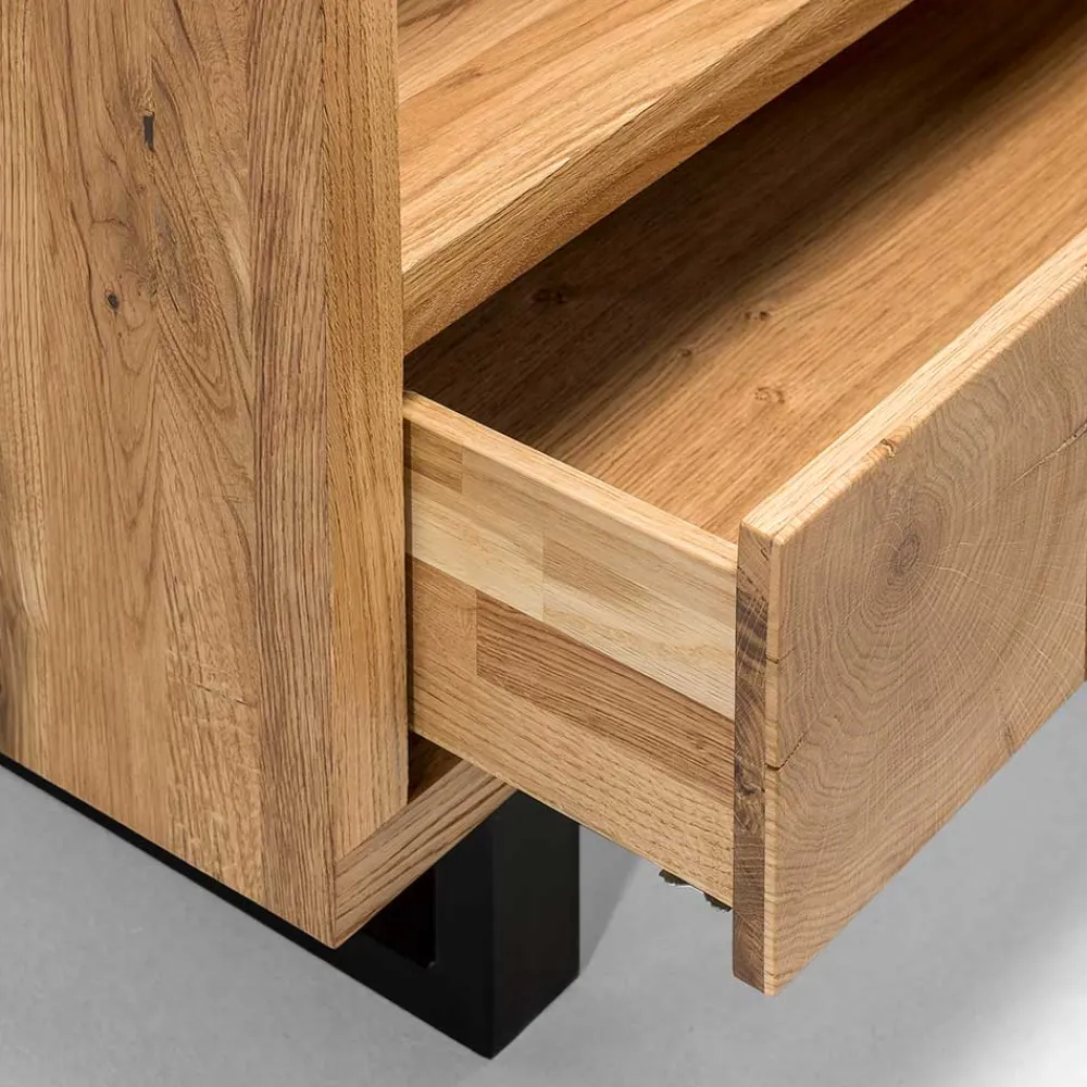 Wohnen Esszimmerregale|Regale*90x160x45 Design Regal aus Asteiche - Ventida