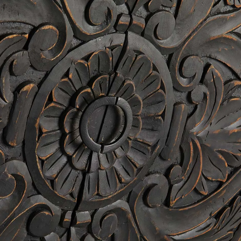 Wohnen 110x190x45 Design Schrank mit Schnitzereien - Jenn