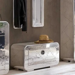 Wohnen Tv & Hifi-Möbel|Tv & Hifi-Möbel*85x45x40 Design Schuhschrank mit Klappe - Pilot