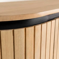 Wohnen Designermöbel*170x81x50 Design Sideboard in ovaler Form - Ilvenda