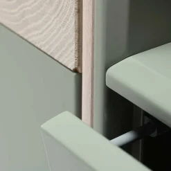 Wohnen Graue Möbel|Küchenschränke*180x84x45 Design Sideboard zweifarbig - Ajevos