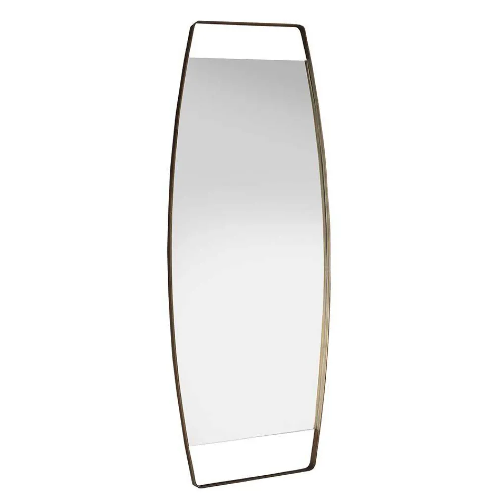 Wohnen Spiegel|Flurspiegel*61x168x4 Design Standspiegel in Bronze - Great