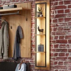 Wohnen Esszimmerregale|Regale*30x130x18 Design Wandregal mit drei Böden - Elprisca