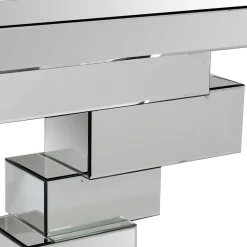 Wohnen Designermöbel*119x80x33 Designer Konsolentisch im Spiegel Look - Odalfro