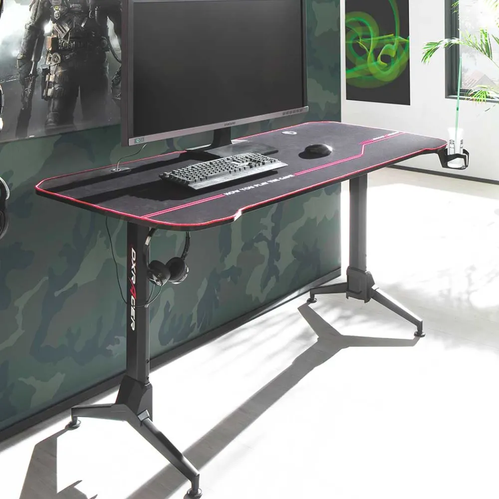 Wohnen 159x70x73 Designer Schreibtisch höhenverstellbar - Weyna