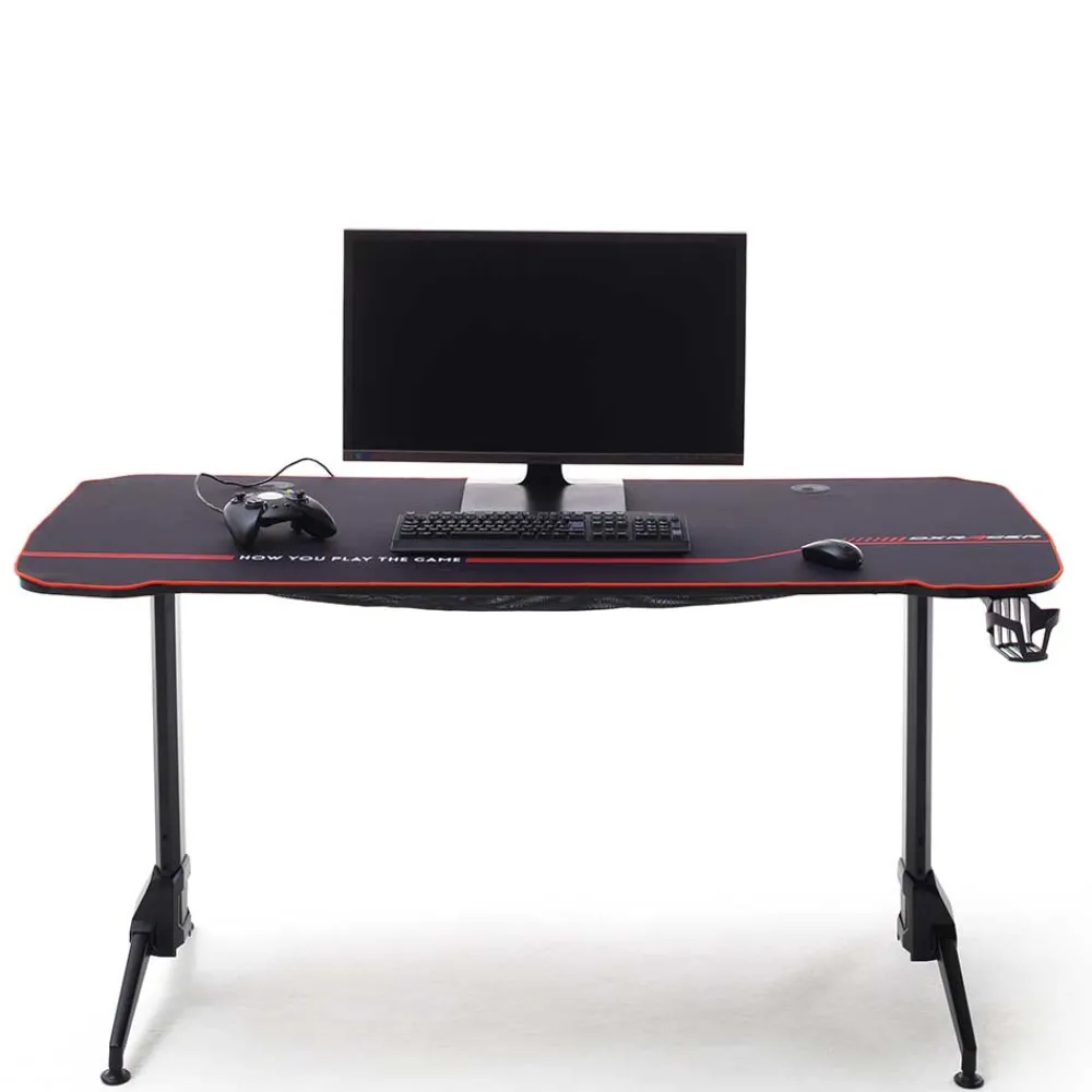 Wohnen 159x70x73 Designer Schreibtisch höhenverstellbar - Weyna