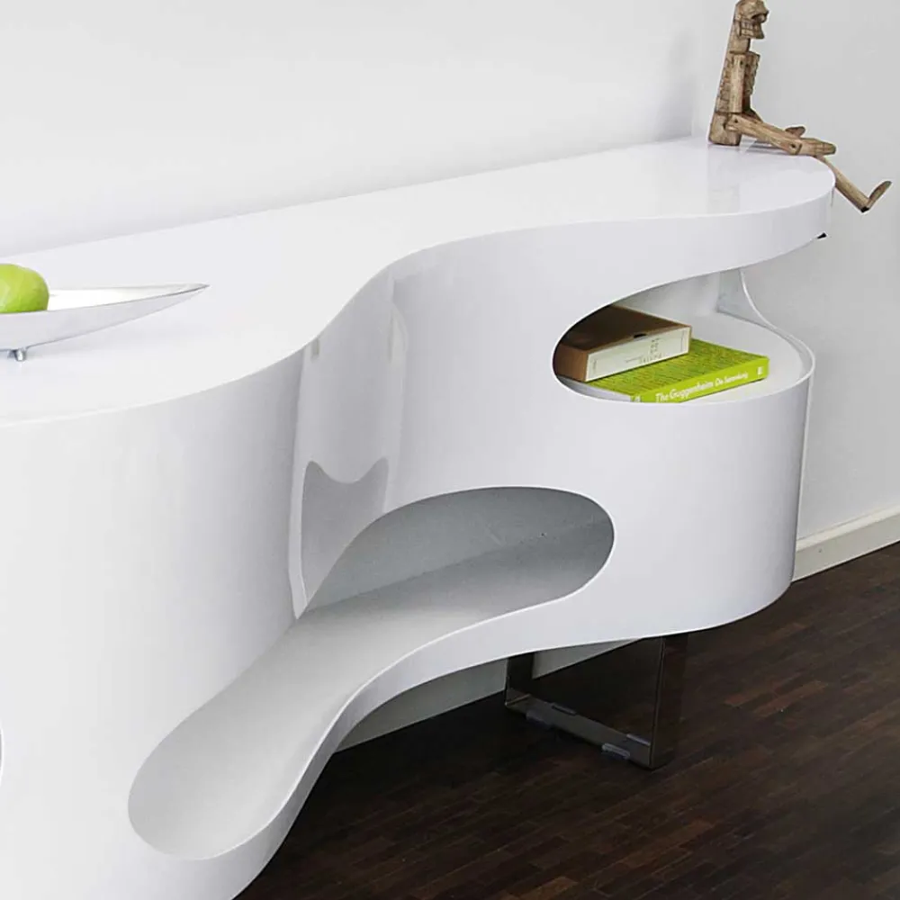 Wohnen 200x60x50 Designer Sideboard mit vier Fächern - Scarula