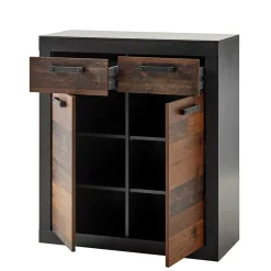 Wohnen Esszimmerschränke*92x104x42 Dielenkommode in Holz Antik Optik - Timuras