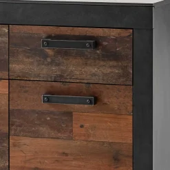 Wohnen Esszimmerschränke*92x104x42 Dielenkommode in Holz Antik Optik - Timuras