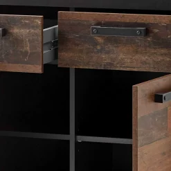 Wohnen Esszimmerschränke*92x104x42 Dielenkommode in Holz Antik Optik - Timuras