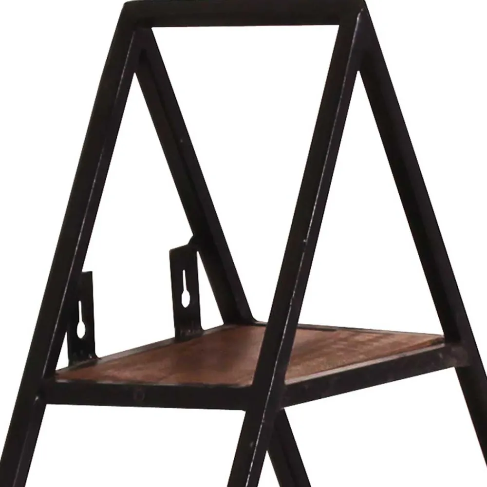 Wohnen Esszimmerregale|Regale*50x50x13 Dreieck Wandregal mit drei Böden - Mendoza