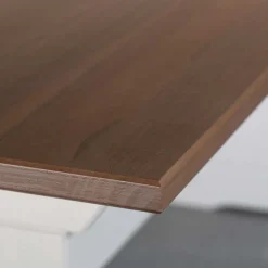 Wohnen Küchenbänke|Esszimmerbänke*110x45x37 Esszimmerbank in Weiß & Braun - Vatina