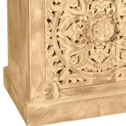 Wohnen Nachttische|Vintage Möbel*60x65x40 Etho Style Schrank Sandfarben - Runiasa