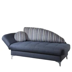 Wohnen 182x79x86 Federkern Schlafsofa in Blau - Curtici