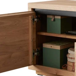 Wohnen Tv & Hifi-Möbel|Tv & Hifi-Möbel*170x56x40 Fernsehboard aus Wildeiche Massivholz - Embleys