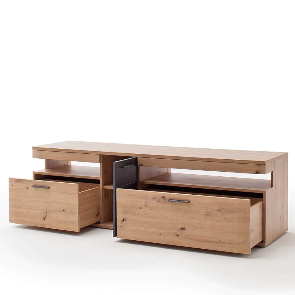 Wohnen Tv & Hifi-Möbel|Tv & Hifi-Möbel*150x55x50 Fernseher Schrank zweifarbig - Vecenda