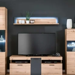 Wohnen Tv & Hifi-Möbel|Tv & Hifi-Möbel*150x55x50 Fernseher Schrank zweifarbig - Vecenda