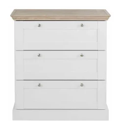 Wohnen Flurkommoden*75x80x35 Flur Kommode mit drei Schubladen - Ridron