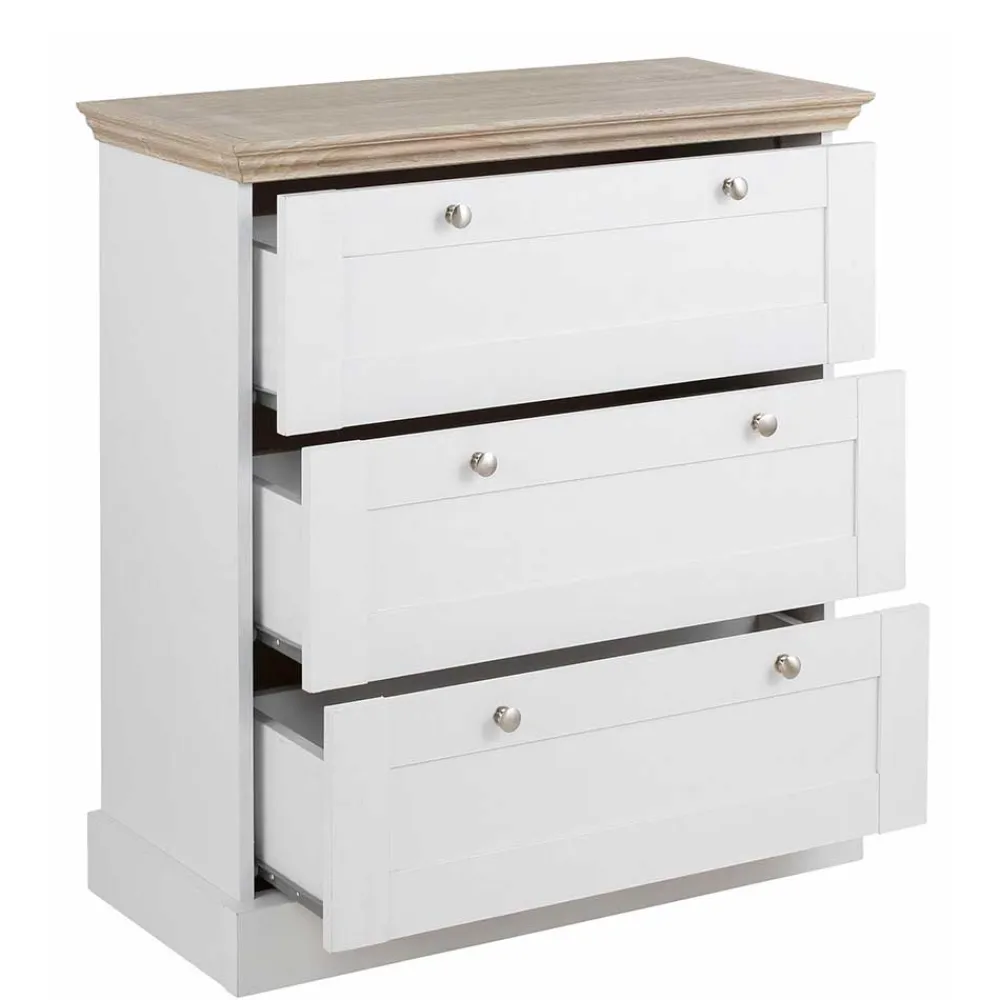 Wohnen Flurkommoden*75x80x35 Flur Kommode mit drei Schubladen - Ridron