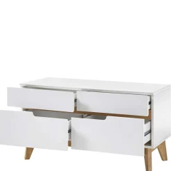 Wohnen Tv & Hifi-Möbel|Tv & Hifi-Möbel*97x53x40 Flur Lowboard mit vier Schubladen - Perdon