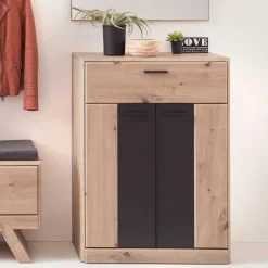 Wohnen Flurkommoden*69x96x39 Flur Vertiko für Schuhe - Larinca