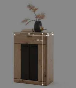 Wohnen Flurkommoden*69x96x39 Flur Vertiko für Schuhe - Larinca
